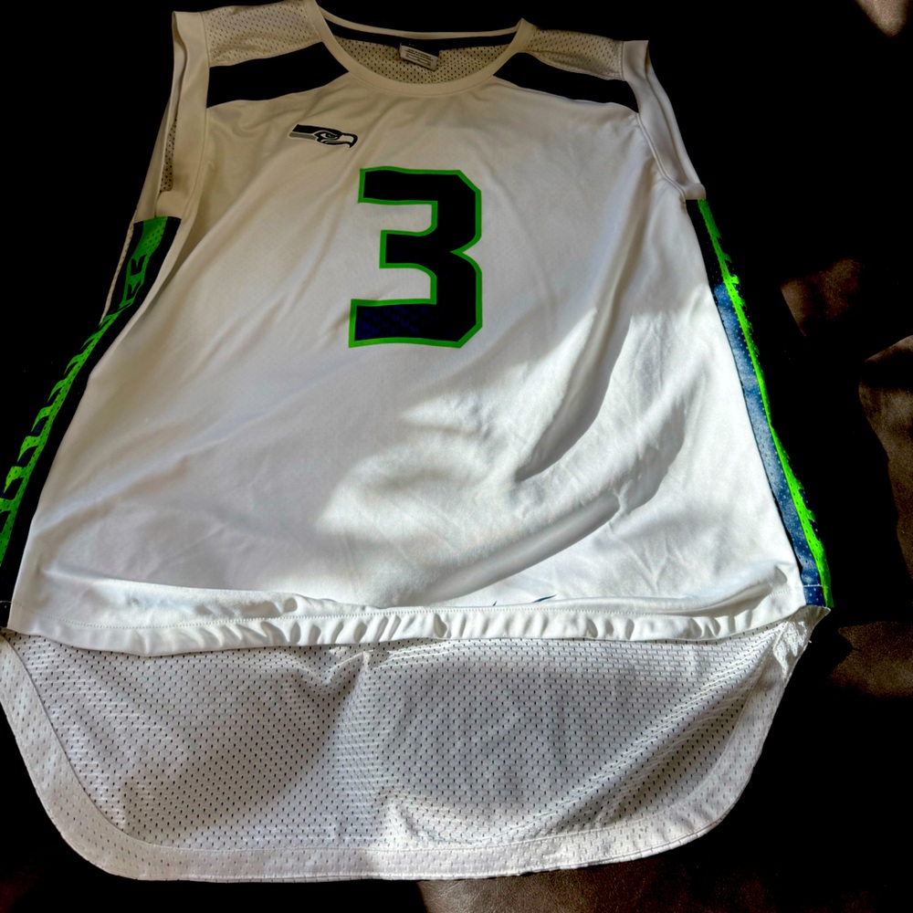 Wilson Seahawks NFL Team apparel Tank Jersey
